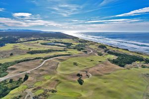 Bandon Dunes 8th Side Aerial